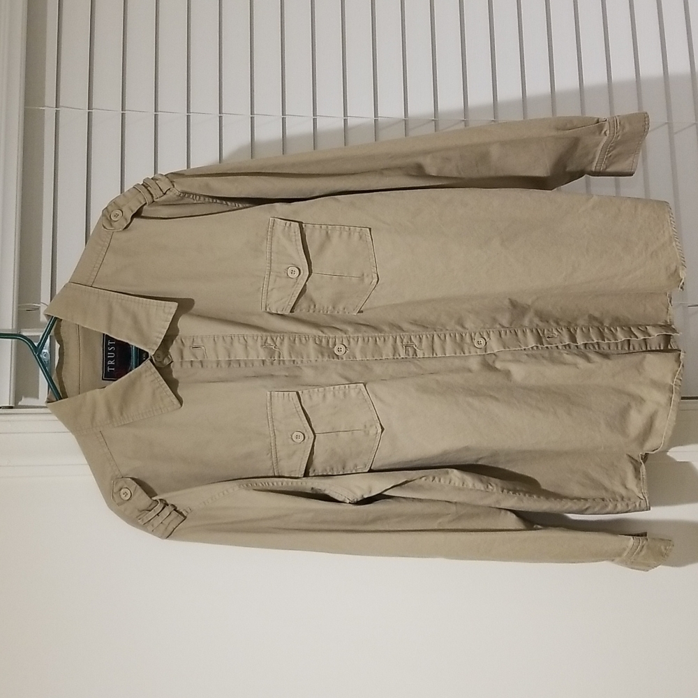 Military Style Button Down